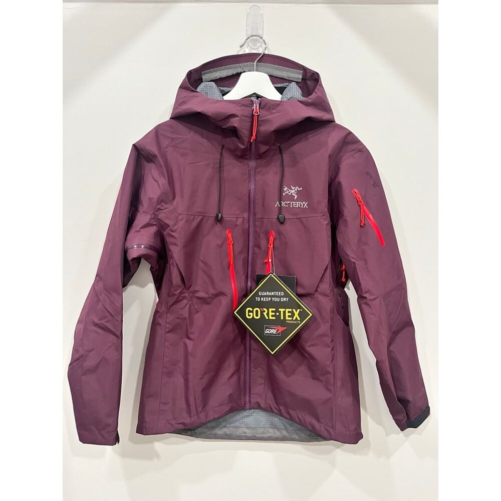 NWT Arc’teryx Apha SV Gore-Tek Pro Maroon Jacket